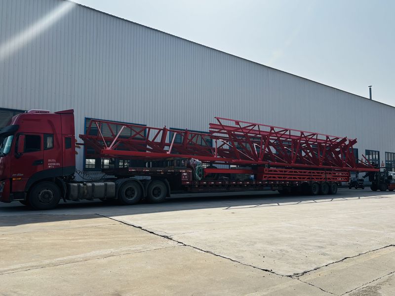 全花架电动葫芦门式起重机 MH10t-32m 制作完成  装车发出