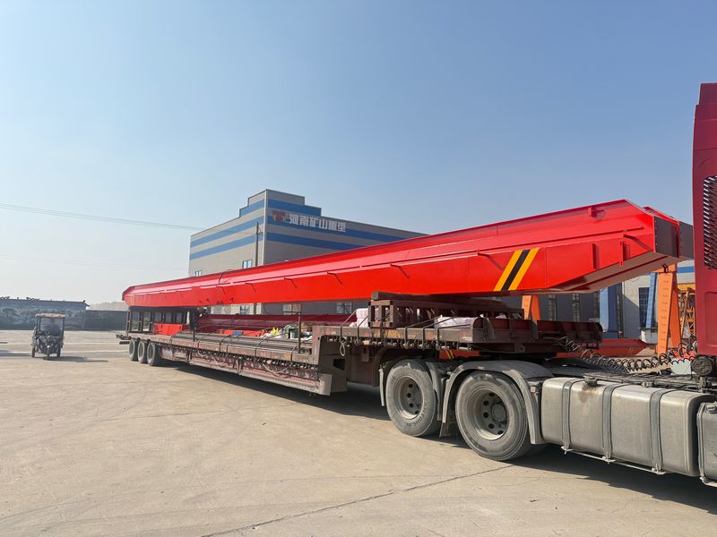 电动单梁起重机 LD10t-18.75m 制作完成  装车发出